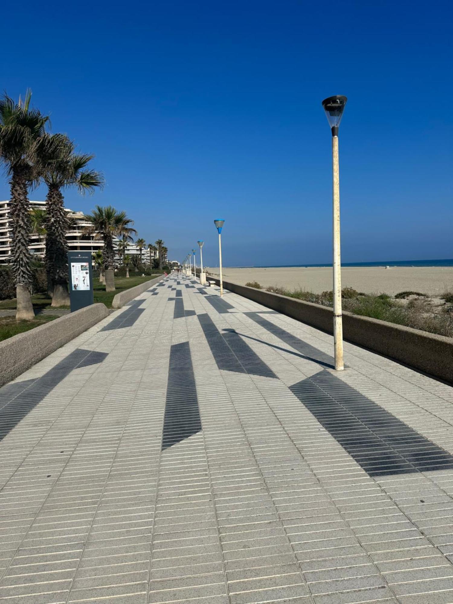 Magnifique Vue Mer F2 45 M2, Parking Surveille Linge De Maison Inclus Canet-en-Roussillon Exteriér fotografie