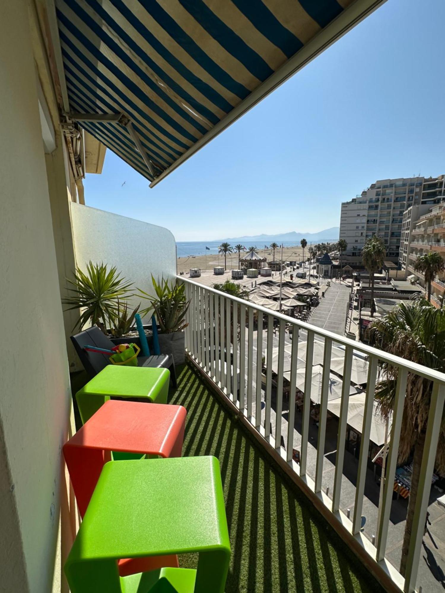 Magnifique Vue Mer F2 45 M2, Parking Surveille Linge De Maison Inclus Canet-en-Roussillon Exteriér fotografie